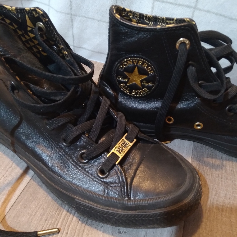 Leather Converse sneakers